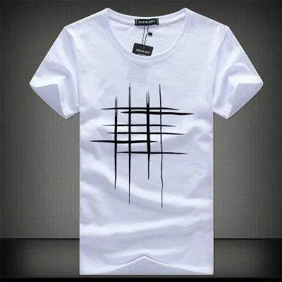 Levoire | T-shirt à manches courtes en coton Blanc