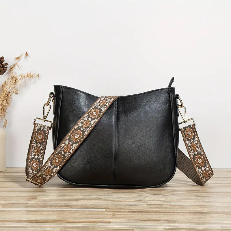 Levoire | Femme Sac à bandoulière végétalien️ Noir