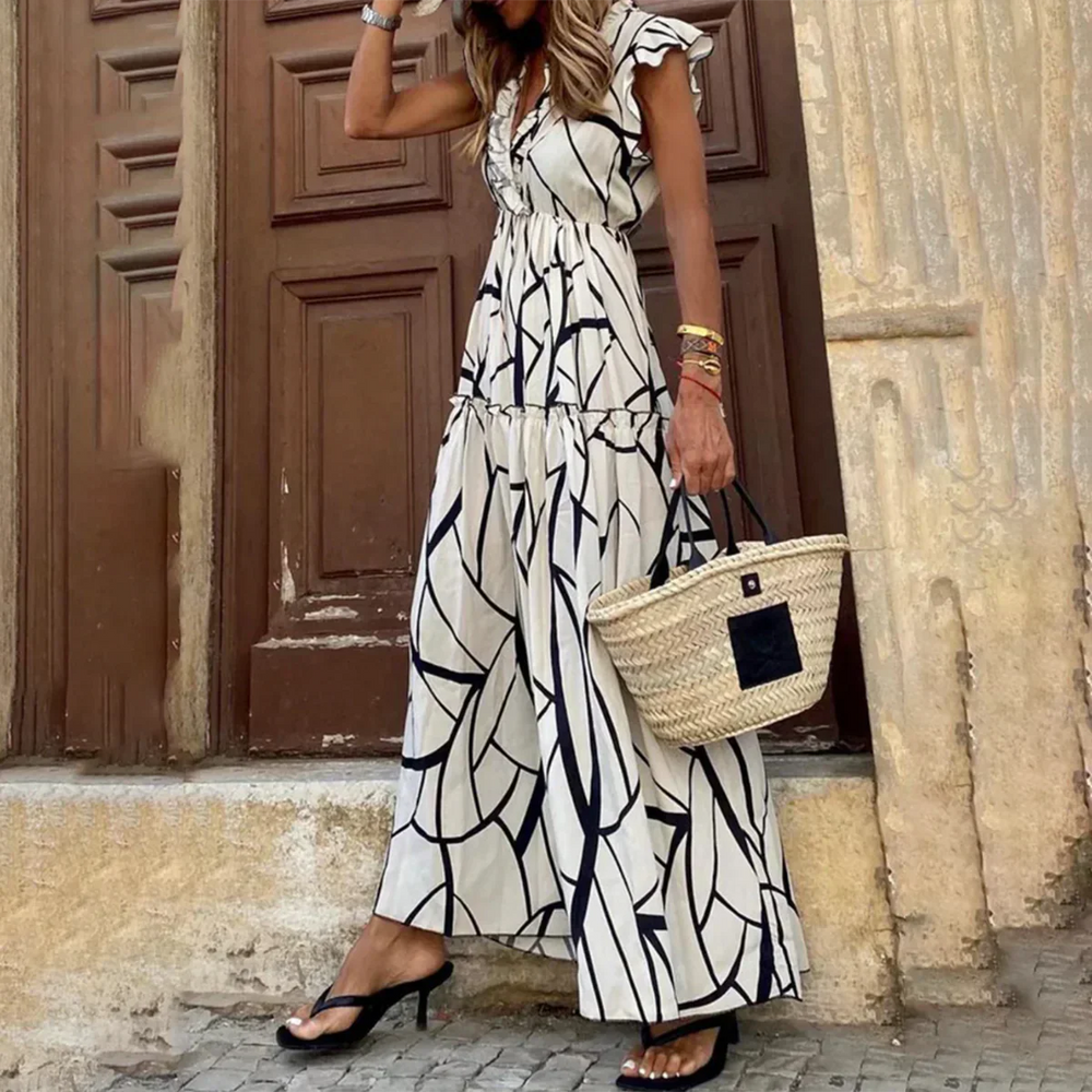 Levoire | Élégante Robe Maxi Sans Bretelles