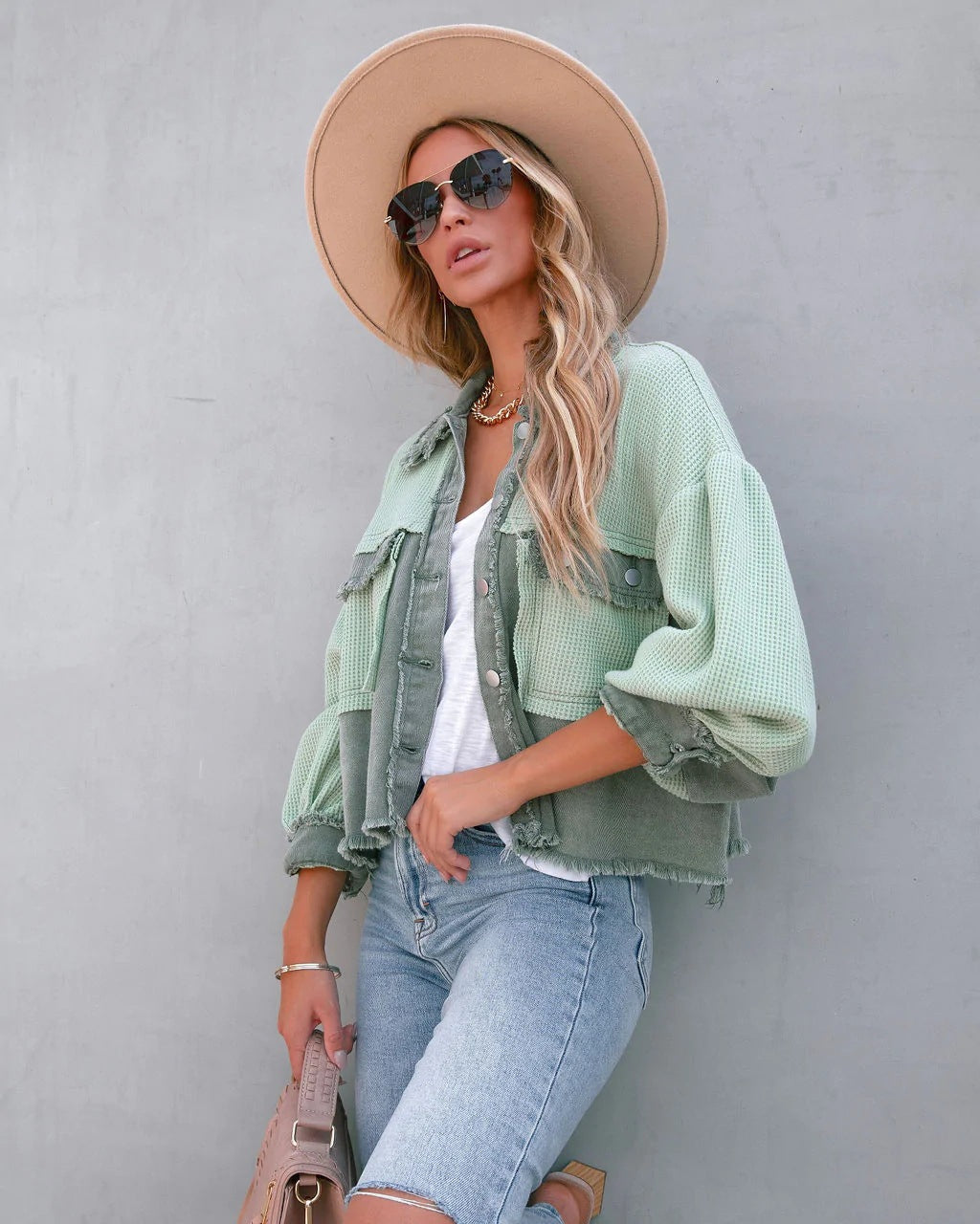 Levoire | Veste Décontractée À Manches Longues Et Boutons