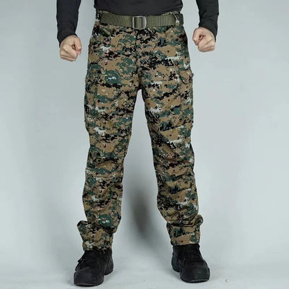 Levoire | Pantalon Confort Séchage Rapide Multi-Poches vert armée