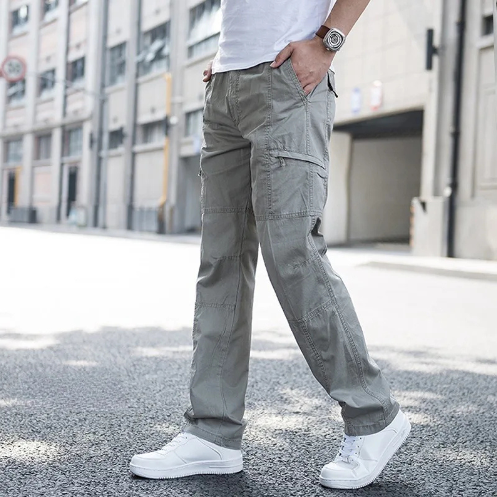 Levoire | Pantalons Cargo Pour Hommes Pour Un Confort Maximal Gris clair