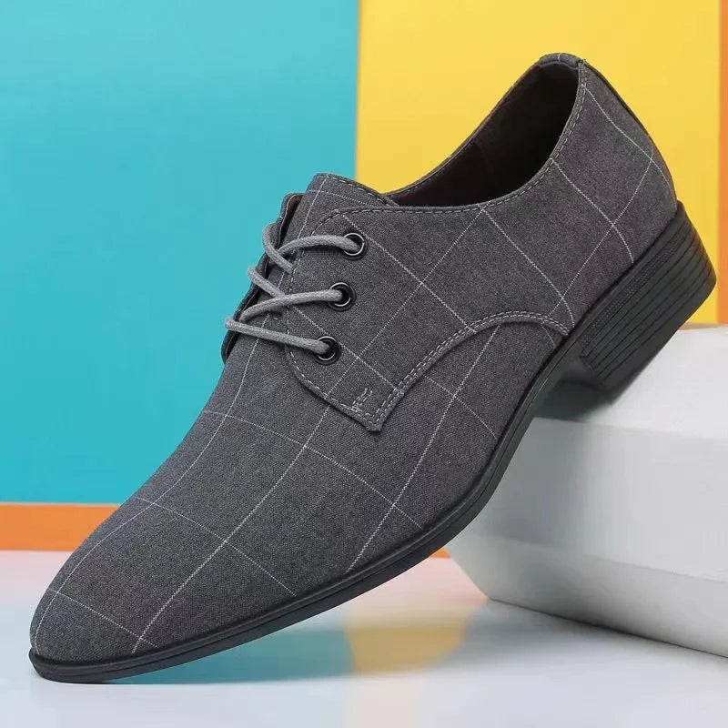 Levoire | Grandes Chaussures Vernies Formelles gris