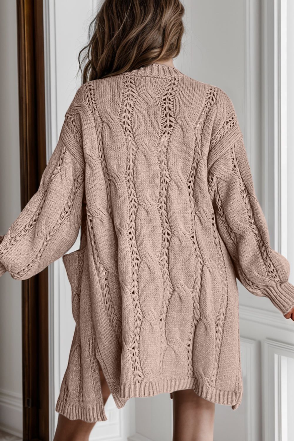 Levoire | Cardigan En Tricot À Motifs Ouverts