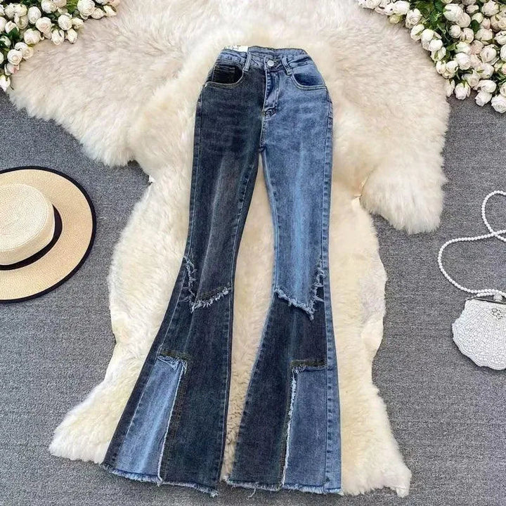 Levoire | Jeans slim fit taille haute pour la sculpture du corps ZBH410952 Bleu