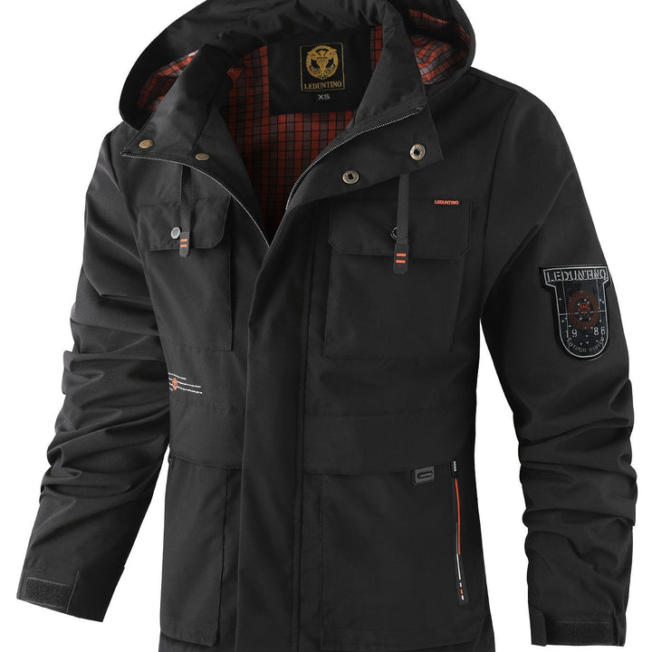 Levoire | Veste D'Été Élégante Pour Hommes Avec Capuche Amovible