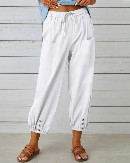 Levoire | Pantalon ample pour le quotidien Blanc