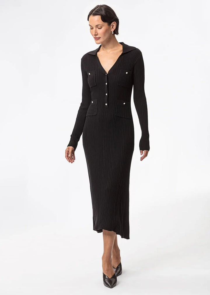 Levoire | Robe À Côtes Classique Pour L'Hiver