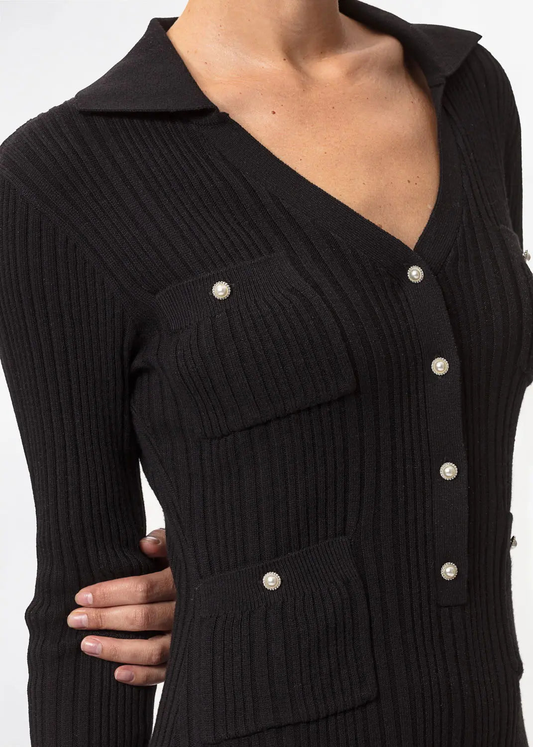 Levoire | Robe À Côtes Classique Pour L'Hiver