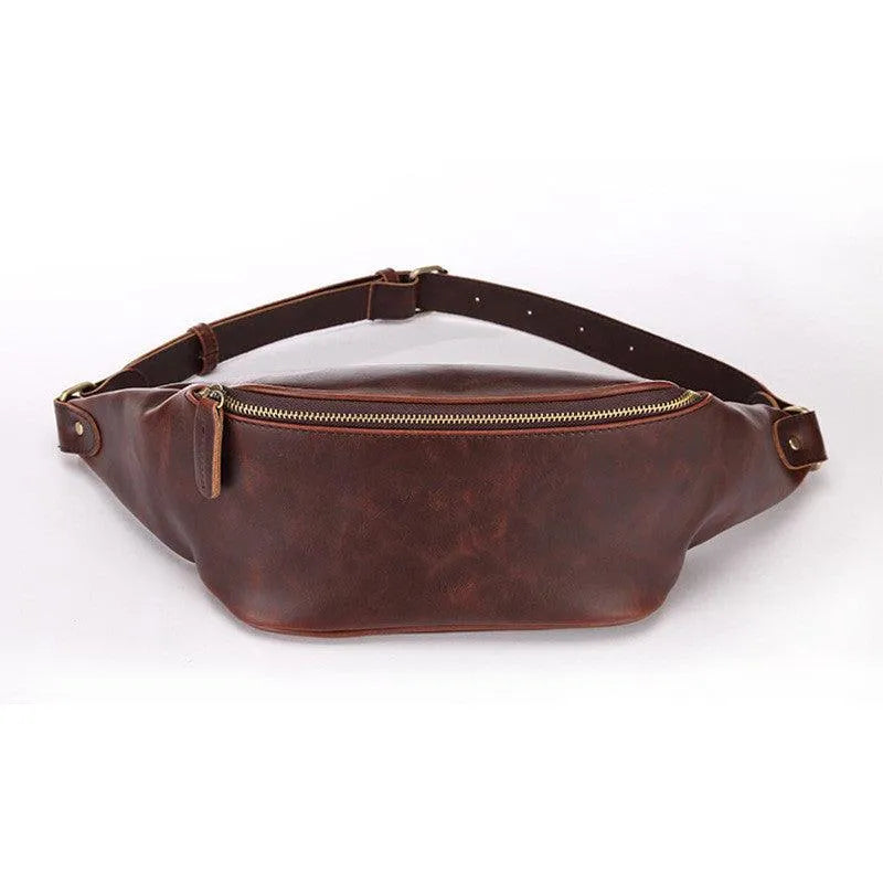 Levoire | Sac à bandoulière rétro pour hommes Braun