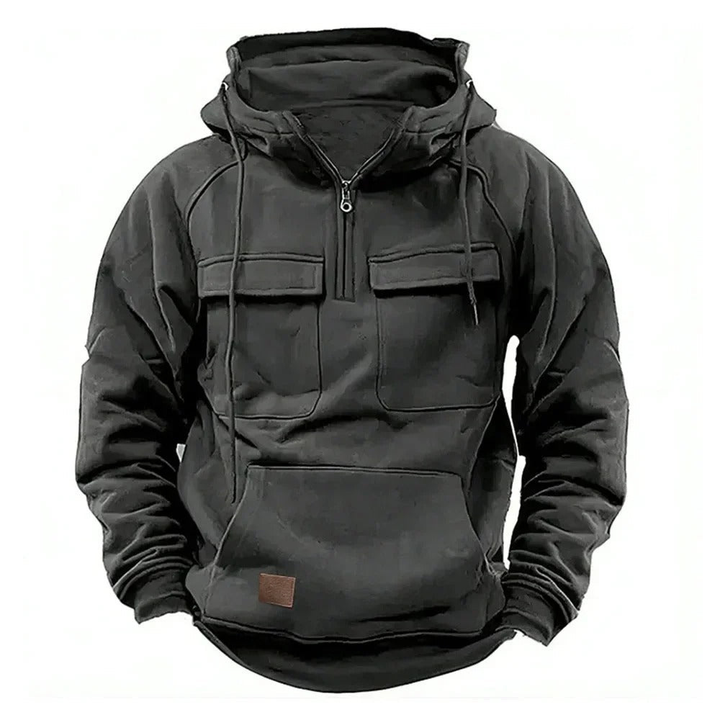 Levoire | Sweat À Capuche Pour Hommes Pour Aventures En Plein Air Gris