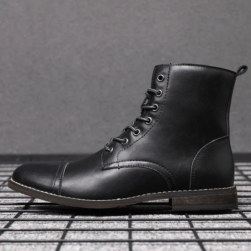 Levoire | Bottes En Cuir Semelle Durable