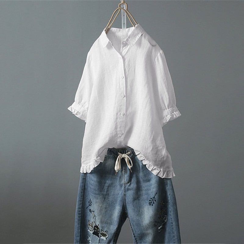 Levoire | Chemise Couvrante Vatsaa Blanc