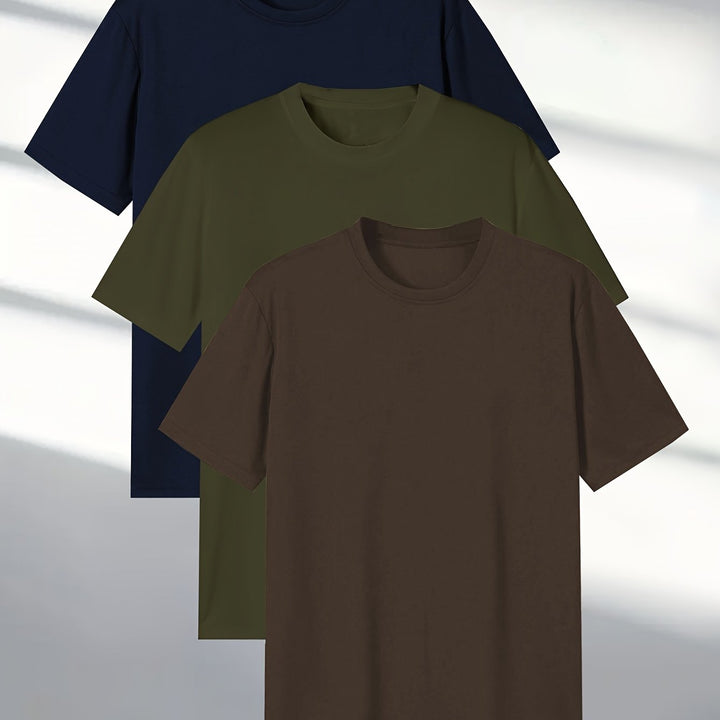 Levoire | T-Shirts Pour Hommes À Col Rond Bunt 6