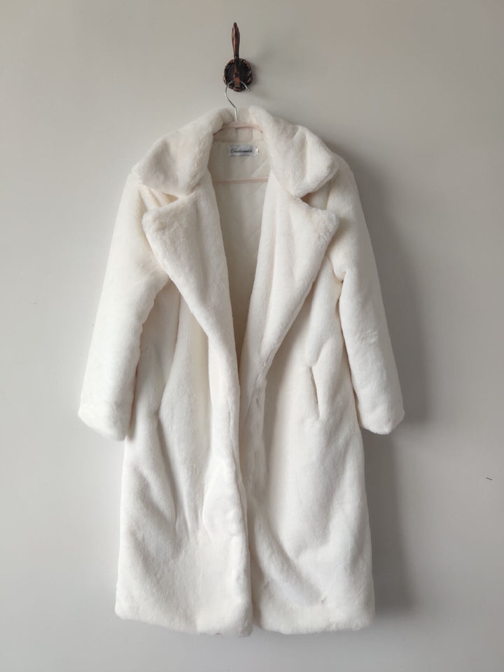 Levoire | Tekoteddy Manches Longues Chaud Veste Femme Blanc