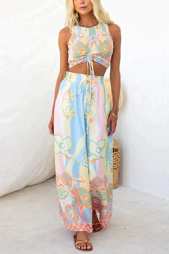 Levoire | Imprimé Floral Taille Élastique Satz