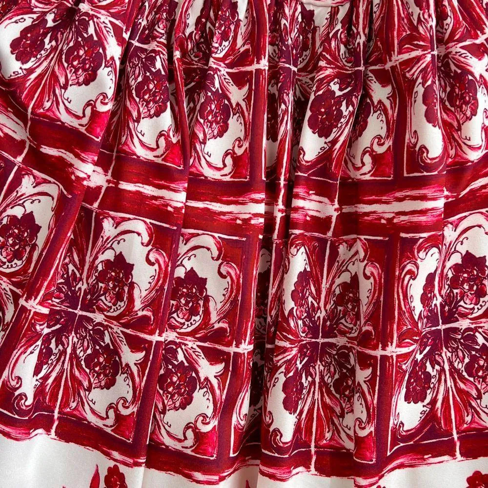 Levoire | Haut rétro à motifs pour femmes