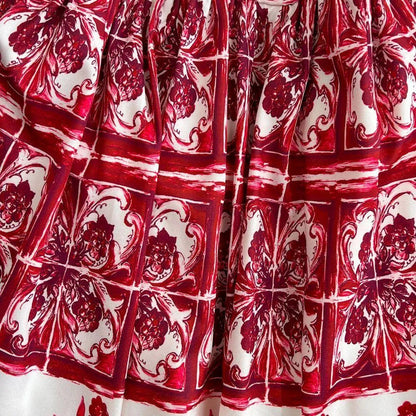 Levoire | Haut rétro à motifs pour femmes