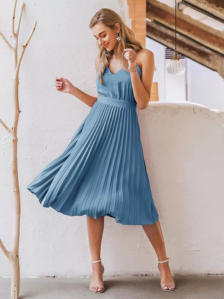 Levoire | Robe Midi Plissée