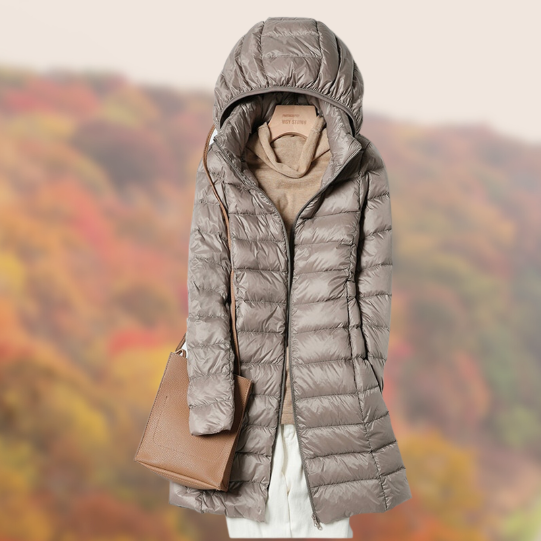 Levoire | Veste De Transition Ultralight Pour Femmes Avec Capuche Khaki