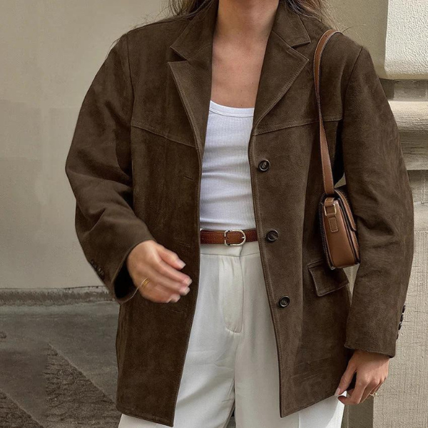 Levoire | Veste En Fourrure De Luxe Pour Femmes Braun