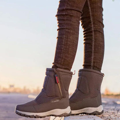 Levoire | Bottes De Neige Doublées Sans Glissière Avec Zip