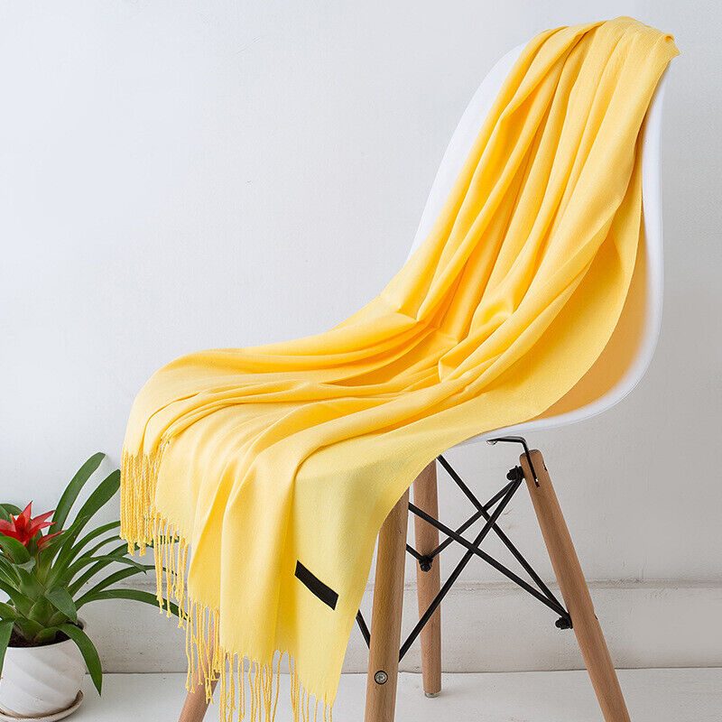 Levoire | Accessoire En Cachemire Doux Pour Chaque Jour Jaune