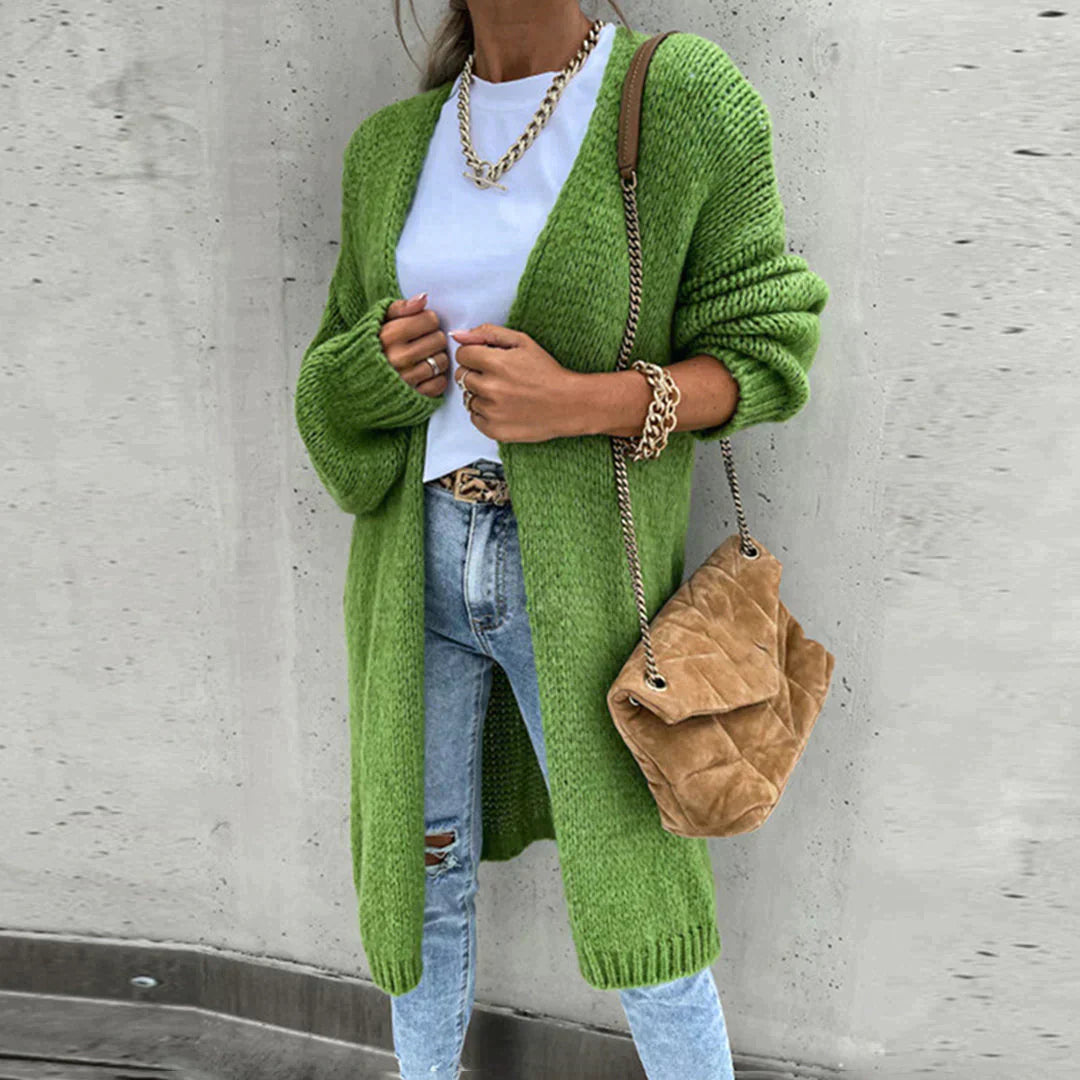 Levoire | Gilet Pour Femmes Pièce De Superposition Élégante Vert