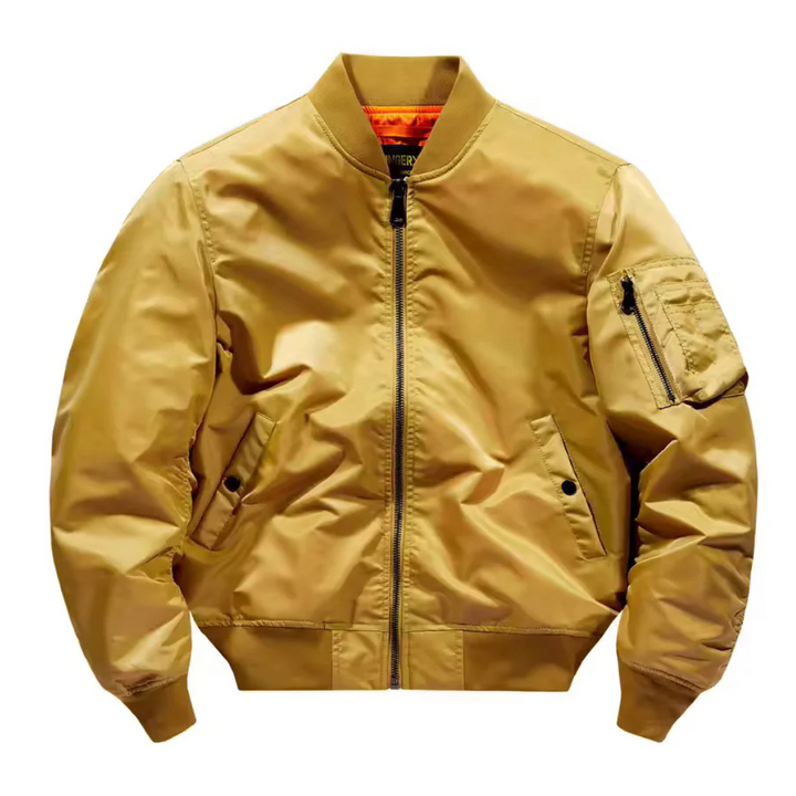 Levoire | Veste Bomber Stylée Jaune