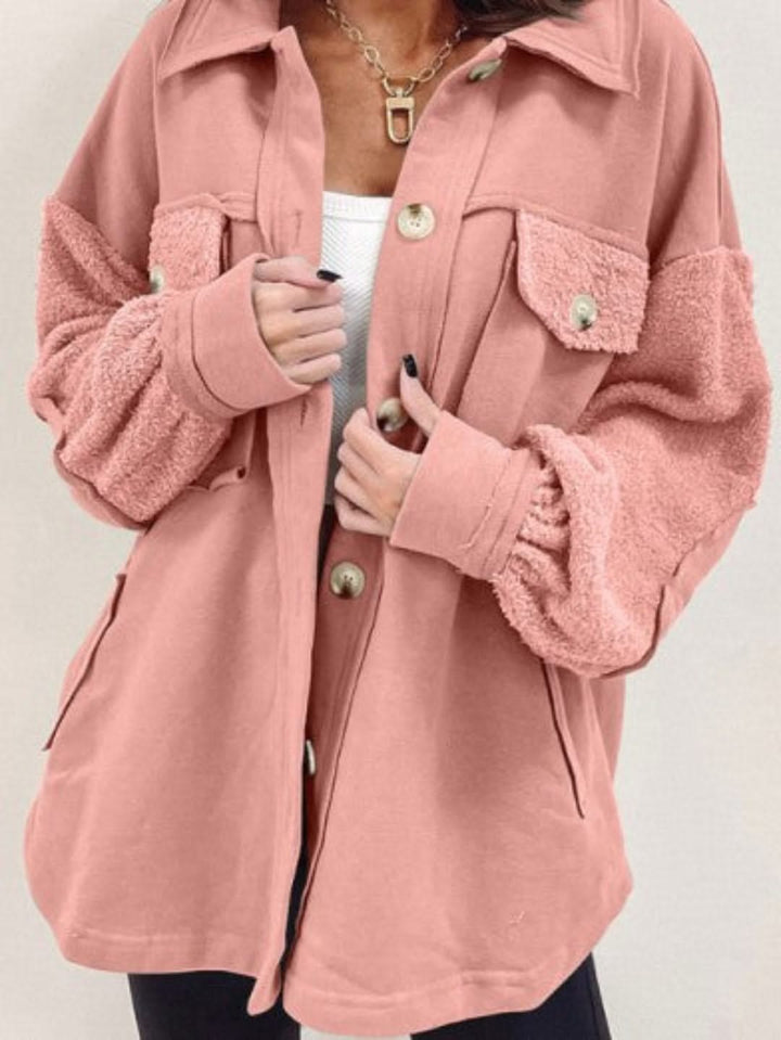 Levoire | Taille Supérieure Vert Avec Coutures Apparentes Et Poches Pour Coudes Pour Femmes Rosa