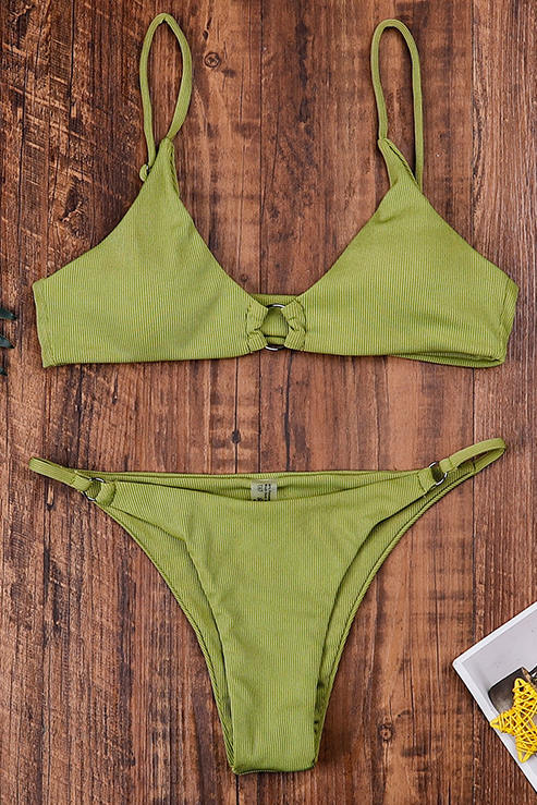 Levoire | Maillot de bain O-Ring vert Vert lime