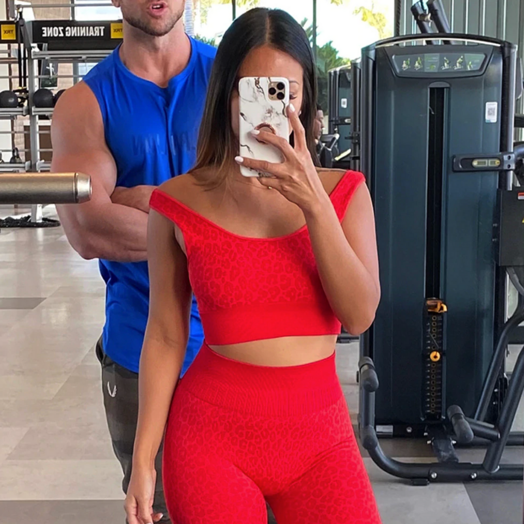 Levoire | Ensemble De Sport Panthère Un Ensemble De Sport Sexy Et Audacieux