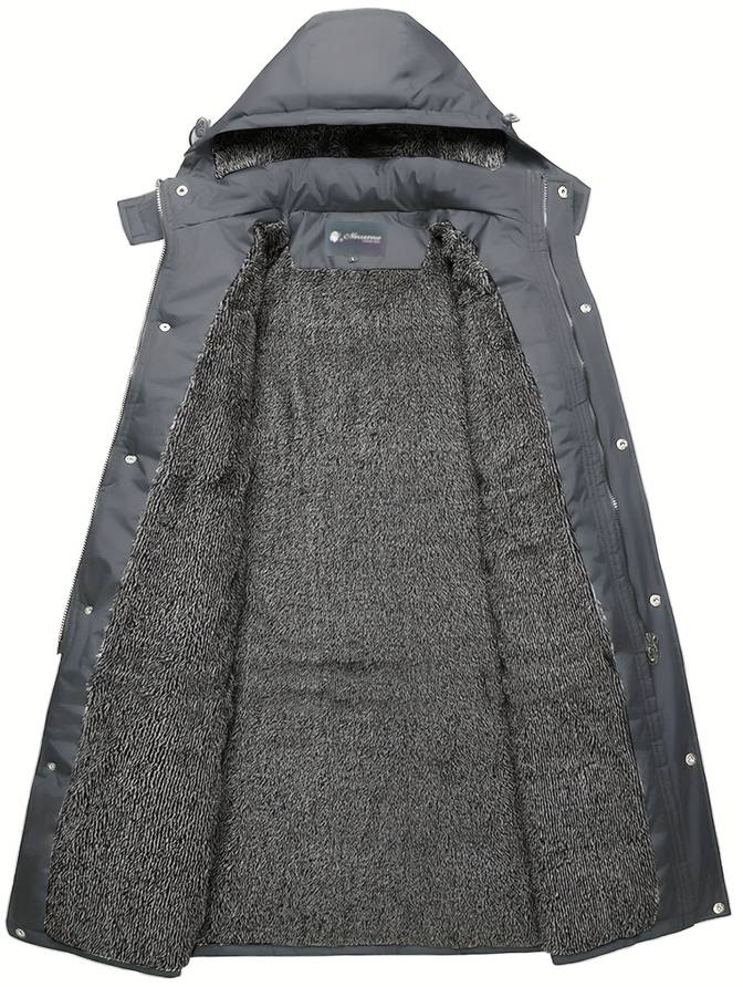 Levoire | Veste En Polaire Avec Poches Zippées Pour Hommes Gris