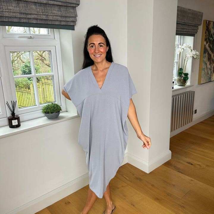 Levoire | Robe Midi Avec Décolleté En V