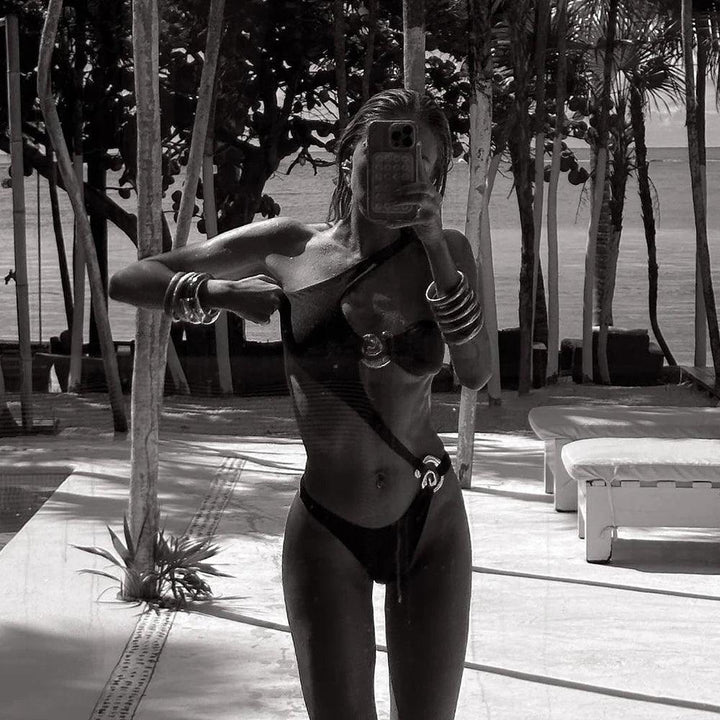 Levoire | De L'Océan Spiral Halter Maillot De Bain En Une Pièce