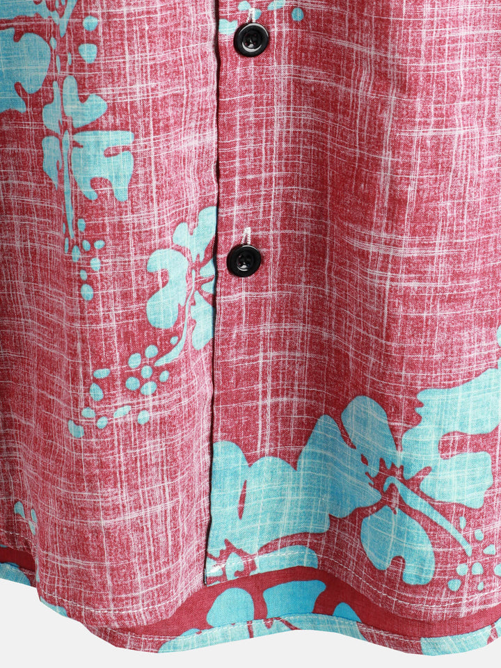 Levoire | Chemise À Motifs Floraux Hawaïens