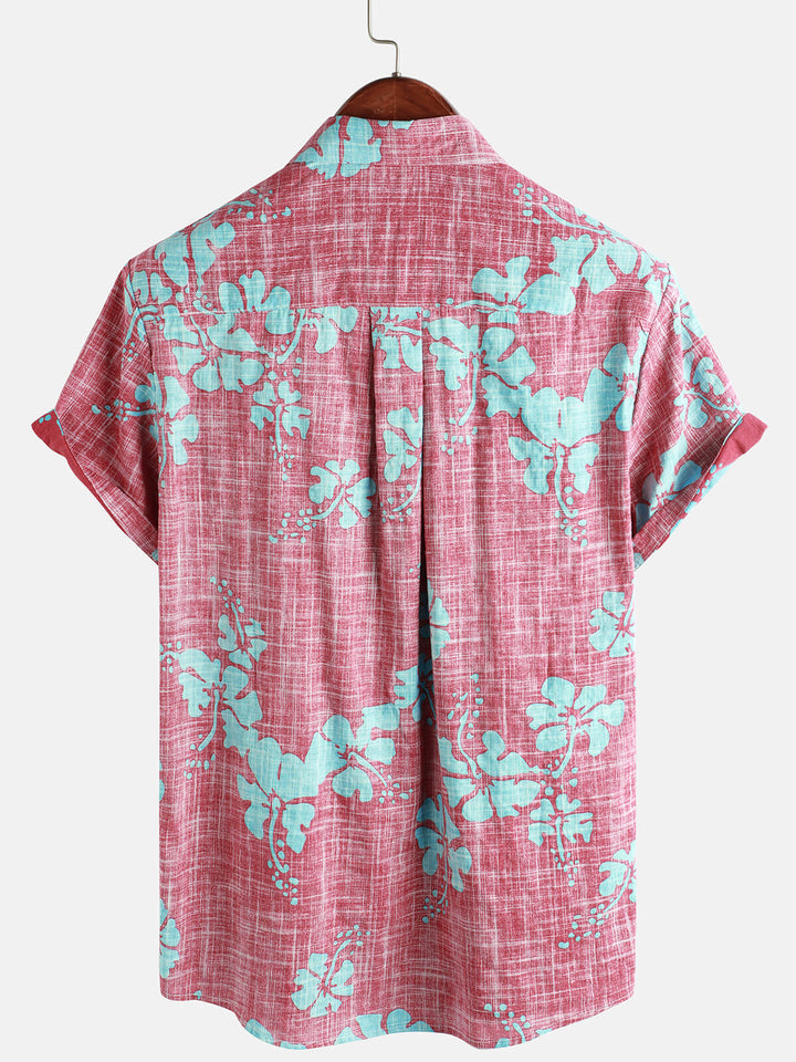 Levoire | Chemise À Motifs Floraux Hawaïens