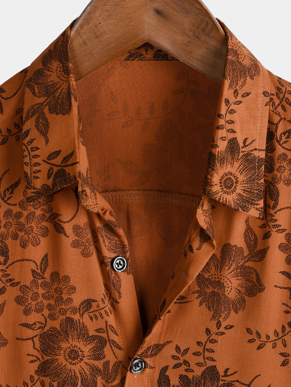 Levoire | Motif Floral Rétro Avec Manches Courtes