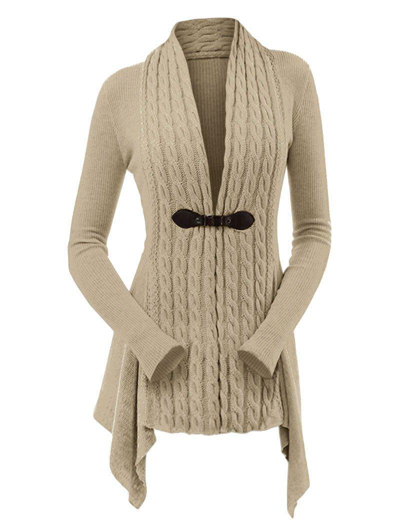 Levoire | Élégante Veste En Tricot En Laine Pour Femmes Beige