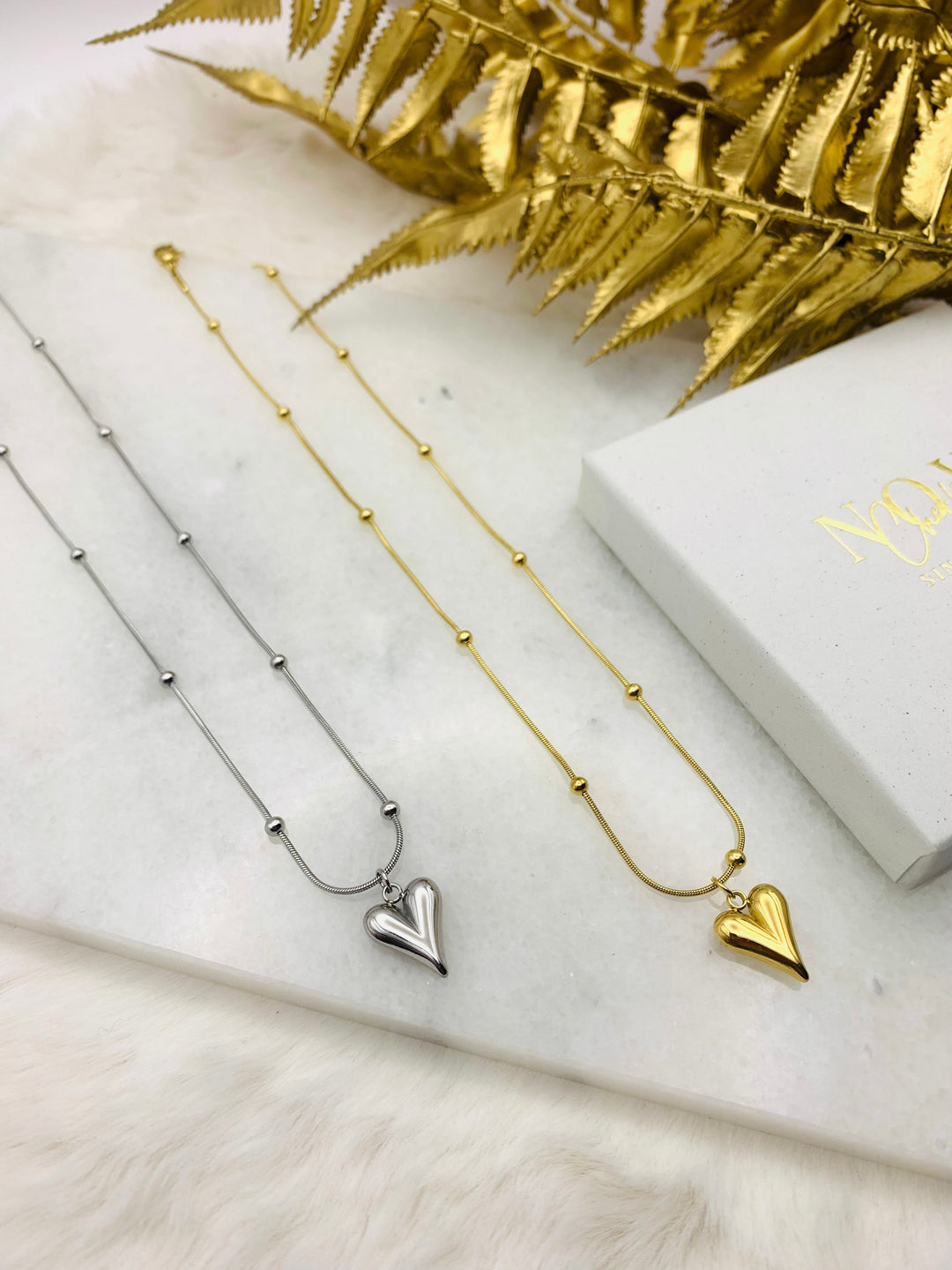 Levoire | Collier Pendentif Cœur Élégant