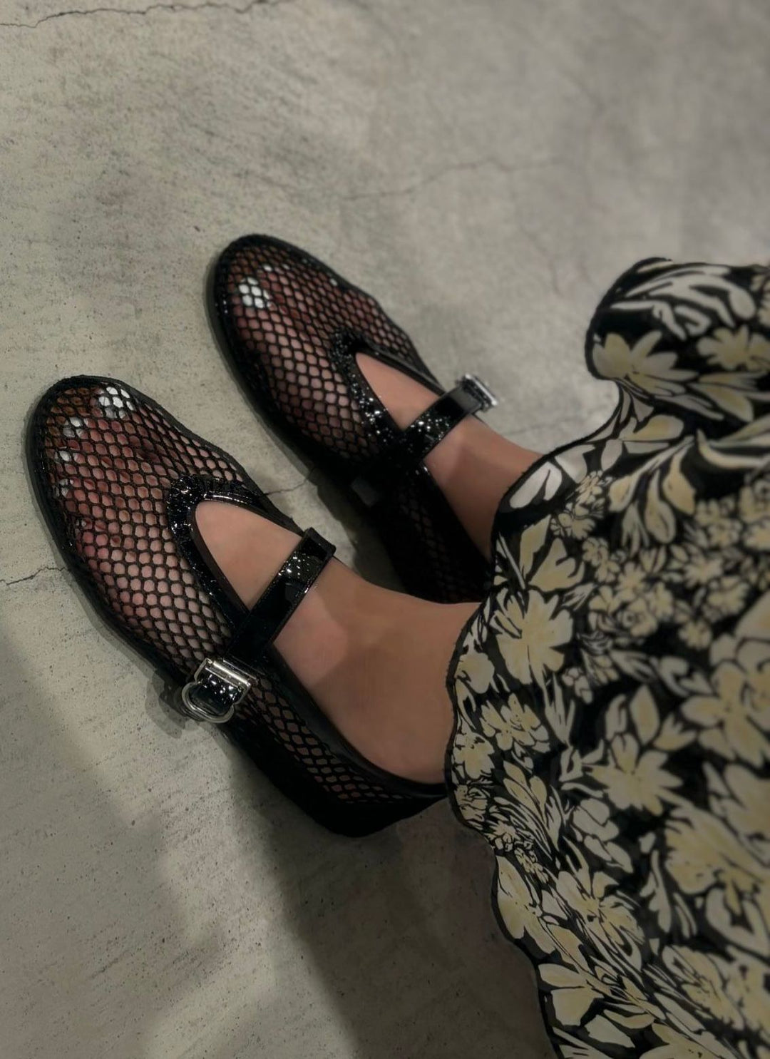 Levoire | Ballerines En Tissu En Maille