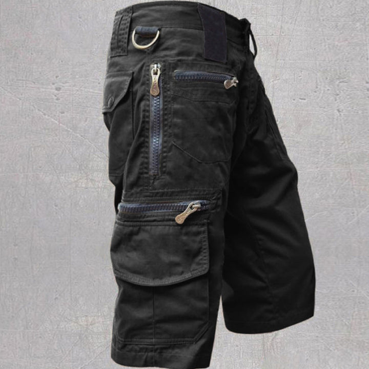 Levoire | Shorts Cargo Élégants Noir