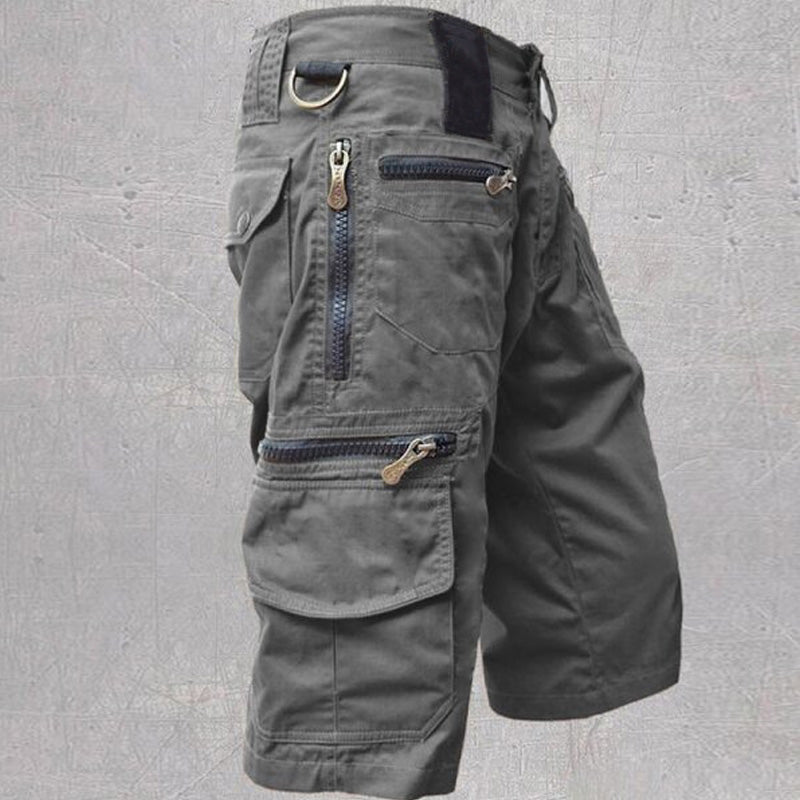 Levoire | Shorts Cargo Élégants Gris