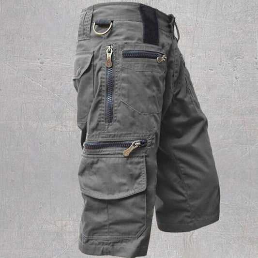 Levoire | Shorts Cargo Élégants Gris