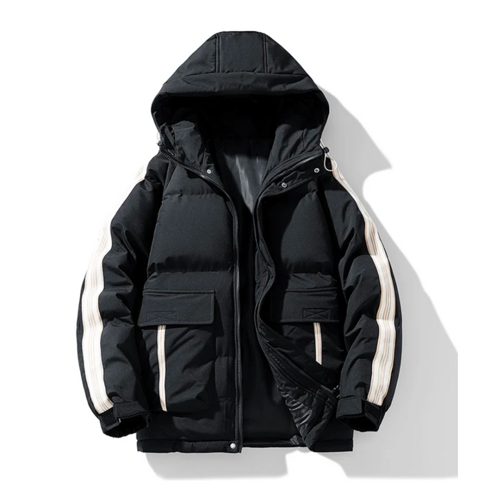 Levoire | Fleece Jacket FR Men Hood Noir