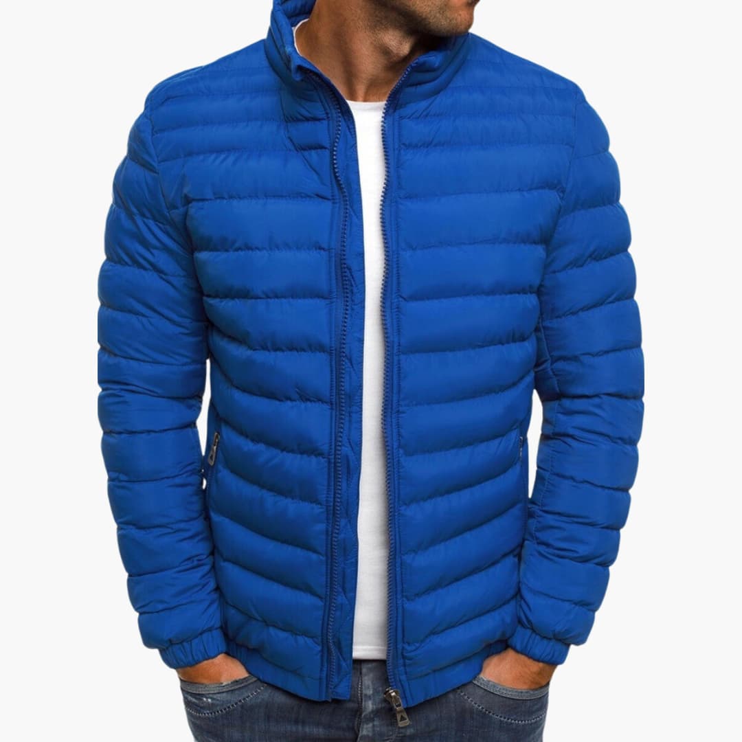 Levoire | Veste De Compression Élégante Et Chaude Bleu