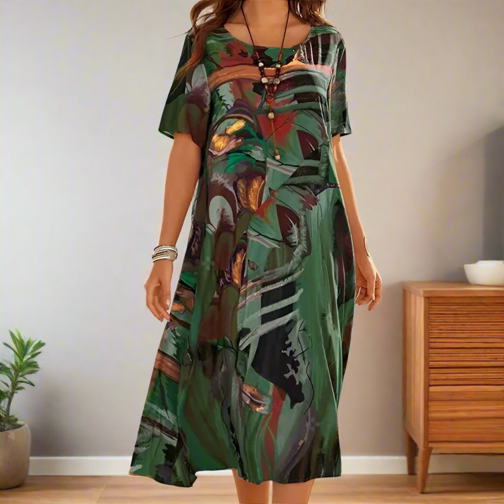Levoire | Robe Longue Avec Un Aspect Élégant Et Un Confort De Port Agréable
