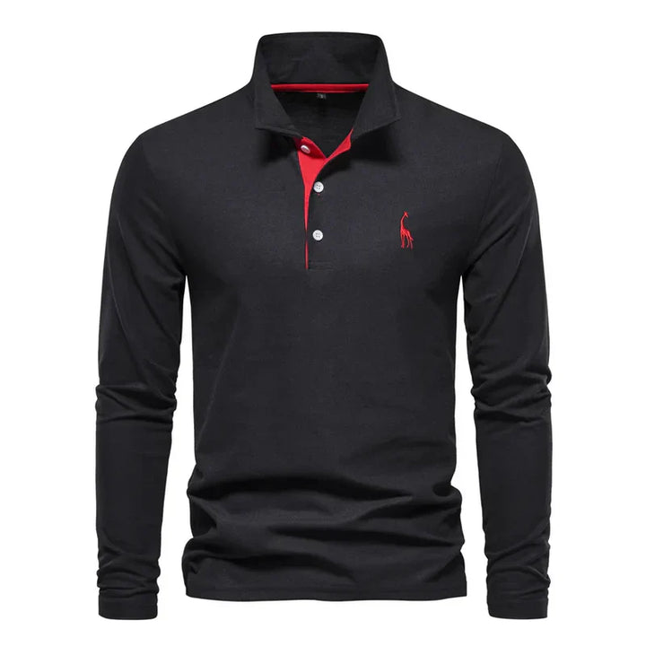 Levoire | Pull Polo Classique Pour Moments Exigeants Noir
