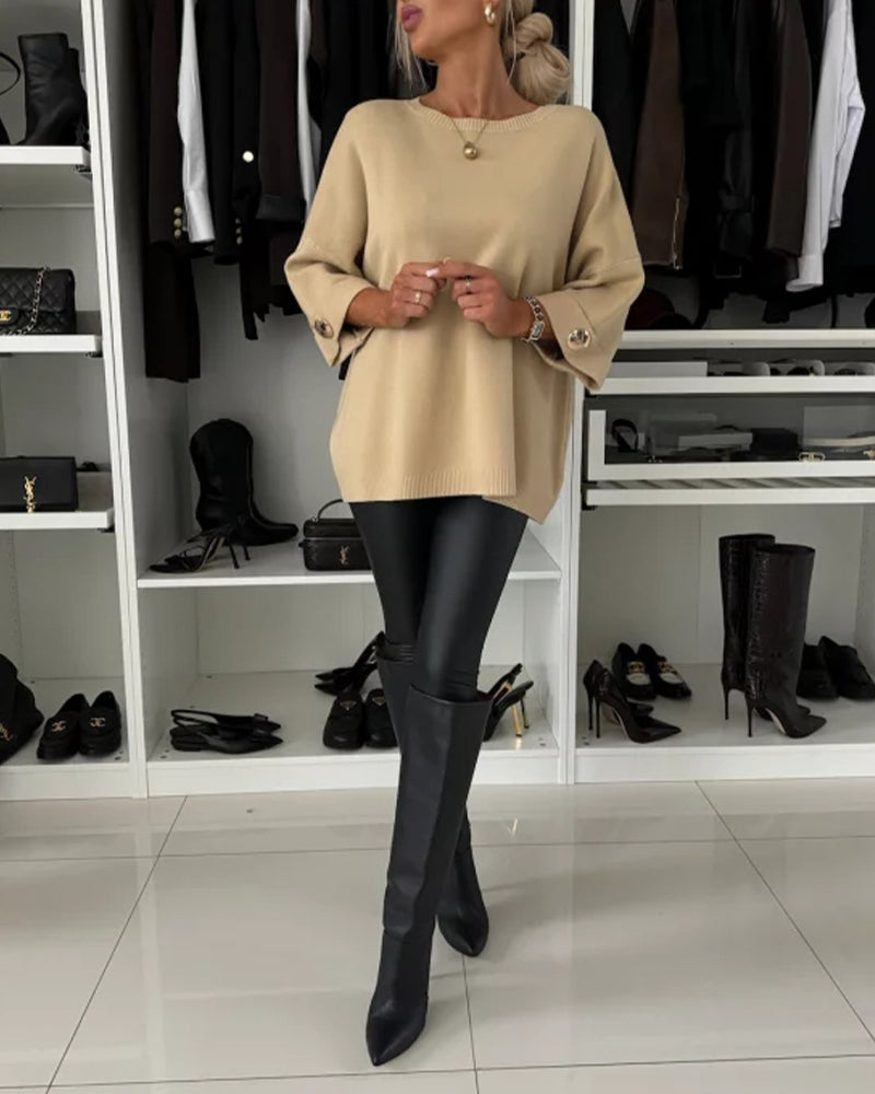 Levoire | Pull Élégant Beige