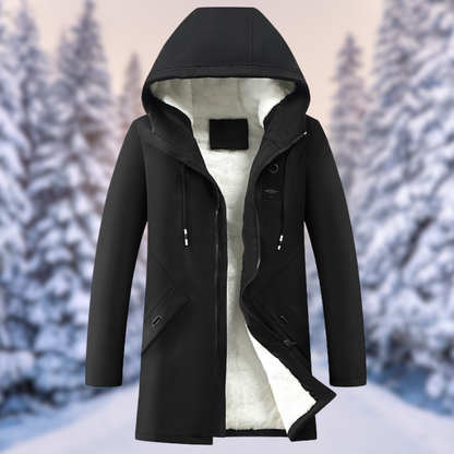 Levoire | Manteau chaud et confortable Nero